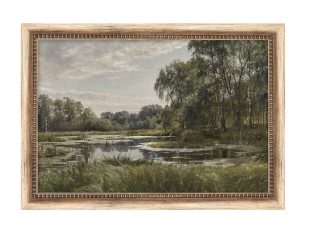 Pond Study Painting ($160)