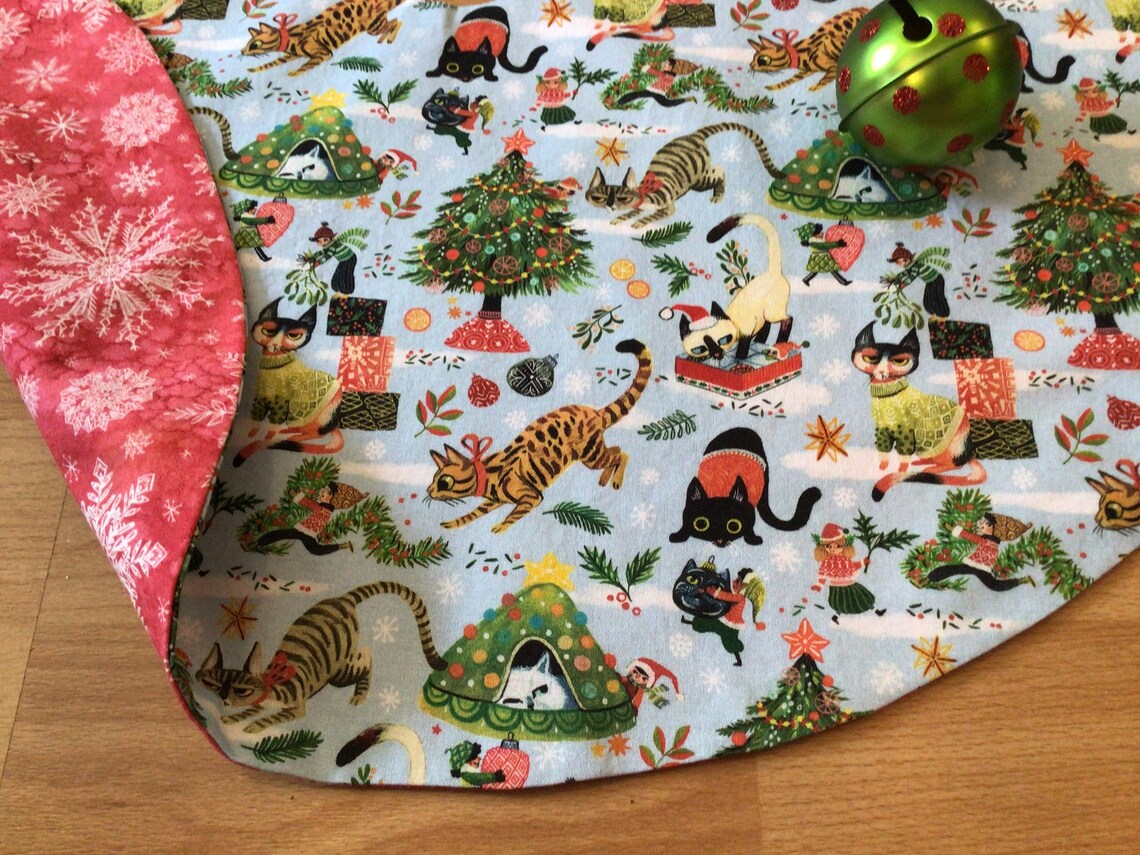 Cat Christmas Tree Skirt ($83)