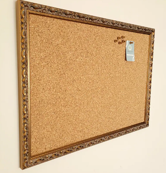 Ornate Framed Corkboard ($57)